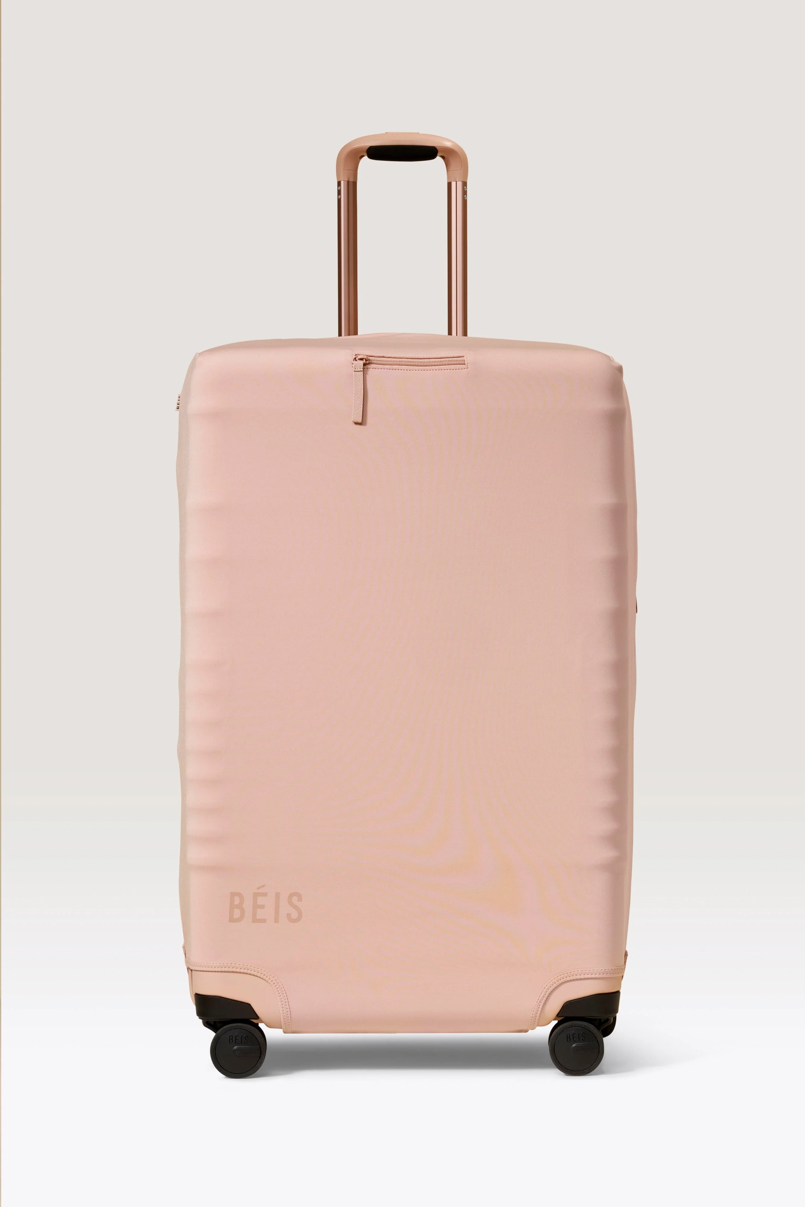 The Large Check-In Luggage Cover in Atlas Pink