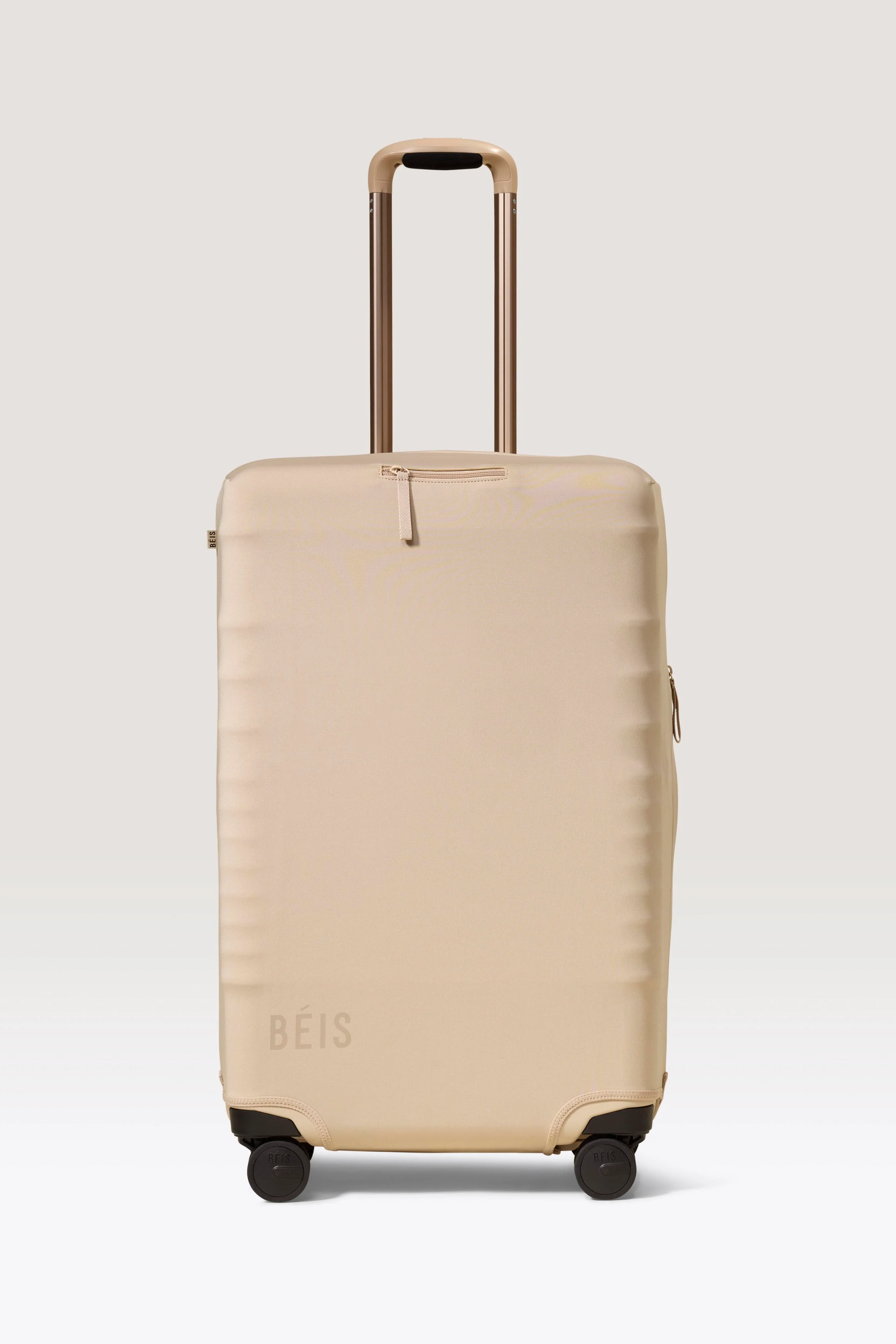 The Medium Check-In Luggage Cover in Beige