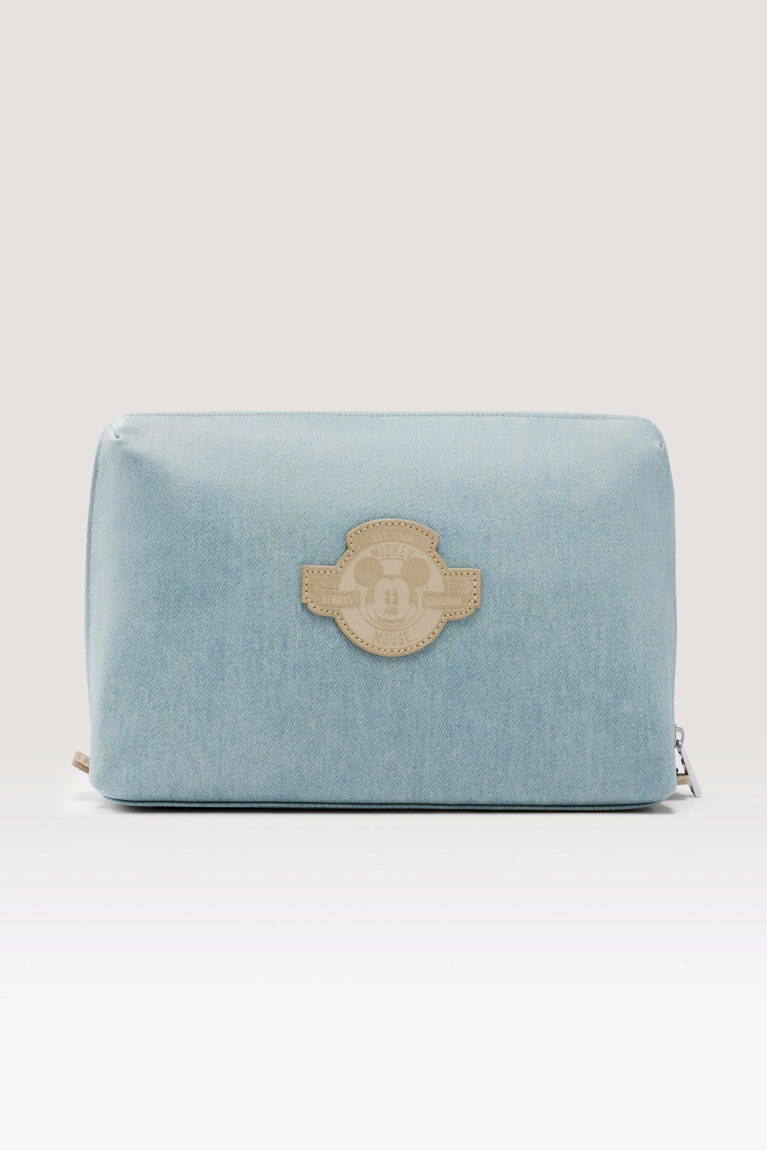 The Disney Large Cosmetic Pouch in Blue Jeans