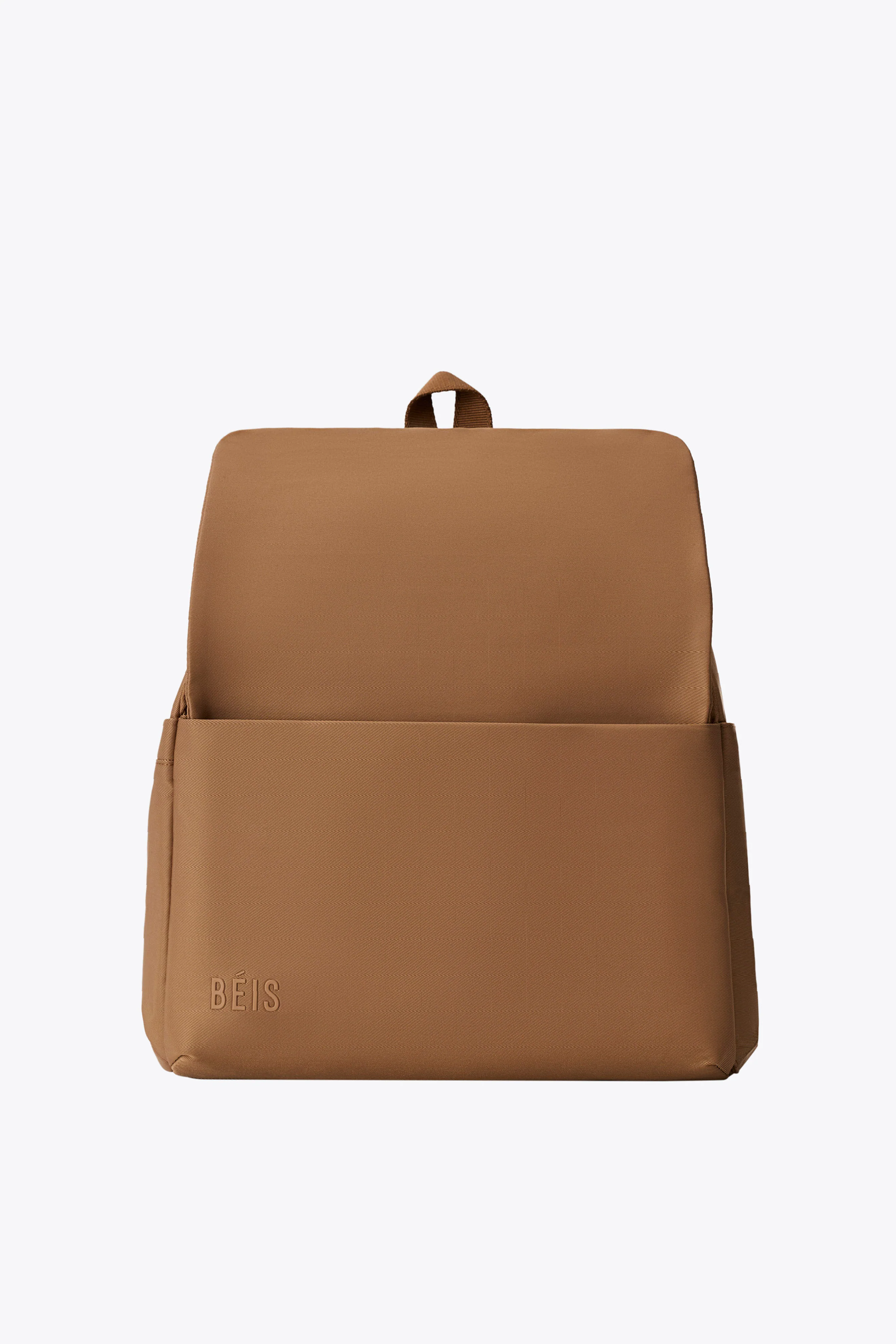 The Everyday Diaper Backpack in Camel Nylon